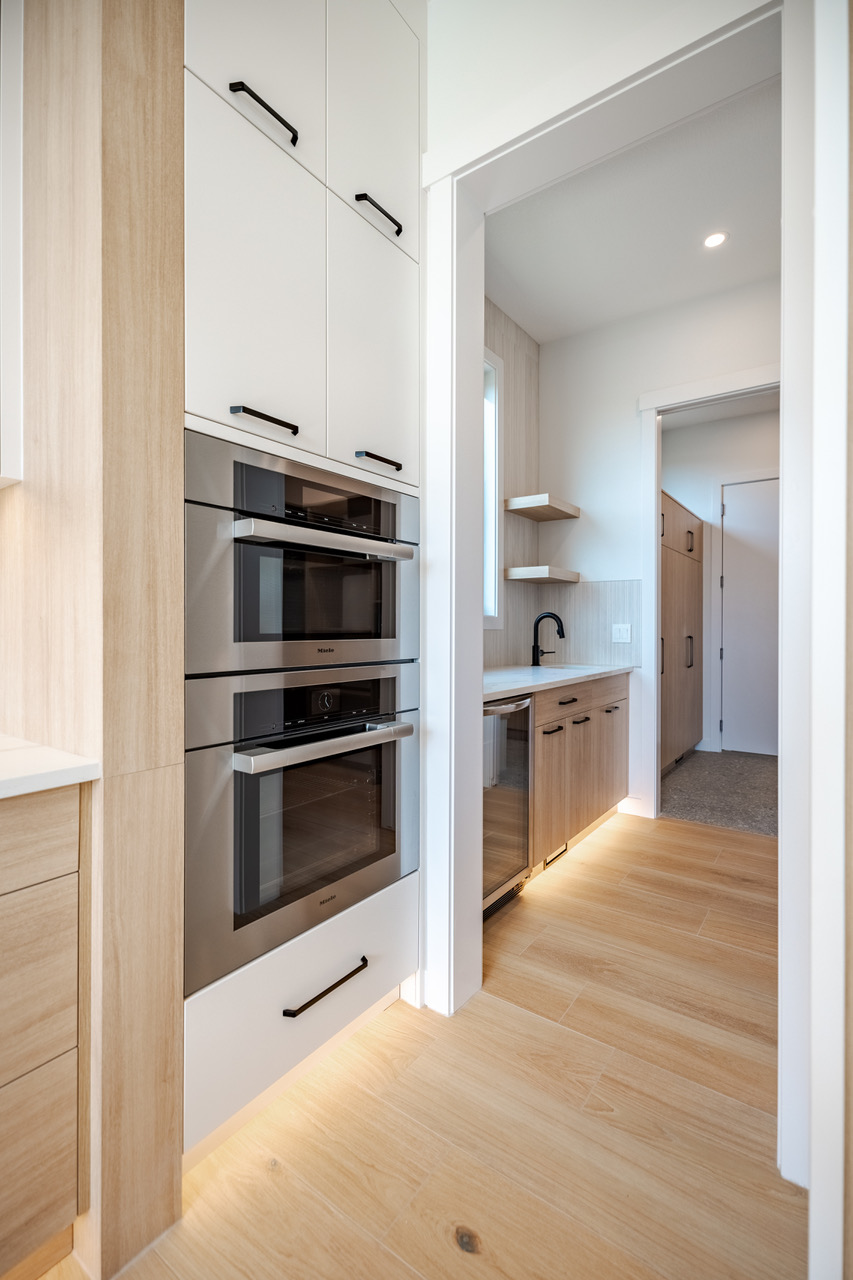 Pantry area showing tile and flooring surfaces