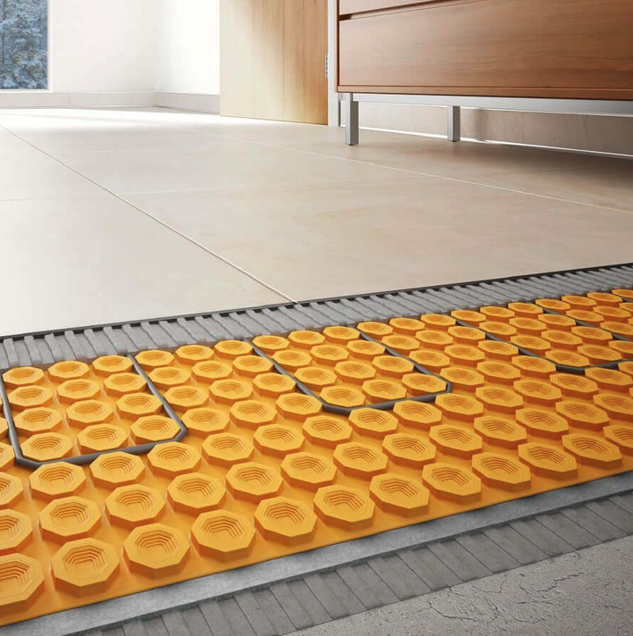 Schluter electric floor heat system